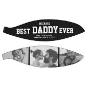 Modern BEST DADDY OOIT Cool Trendy Photo Collage Basketbal (Panelen)