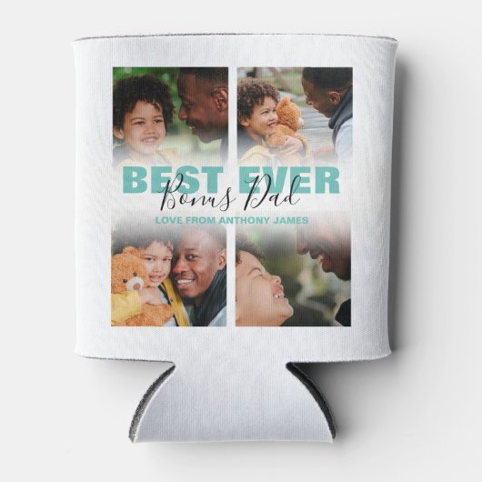 Modern Best Ever Bonus | Fotocollage Blikjeskoeler (Voorkant)