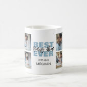 Modern Best Ever Bonus Mam | Fotocollage Koffiemok (Center)