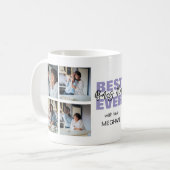 Modern Best Ever Bonus Mam | Fotocollage Koffiemok (Voorkant links)