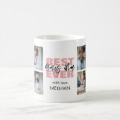 Modern Best Ever Bonus Mam | Fotocollage Koffiemok (Center)