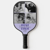Modern Best Ever Bonus Mam | Fotocollage Pickleball Paddle (Voorkant)