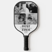 Modern Best Ever Bonus Mam | Fotocollage Pickleball Paddle (Voorkant)