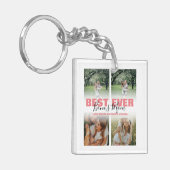 Modern Best Ever Bonus Mam | Fotocollage Sleutelhanger (Voorkant Links)