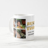 Modern Best Ever Bonus Vader | Fotocollage Koffiemok (Voorkant links)