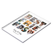 Modern Best Friend BFF 12 Photo Collage Besties Notitieboek (Linkerzijde)