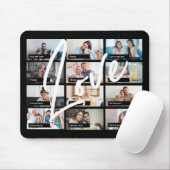 Modern best friends 12 custom photo collage love muismat (Met muis)