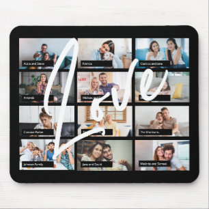 Modern best friends 12 custom photo collage love muismat