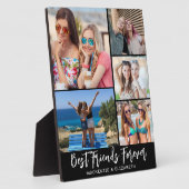 Modern BEST FRIENDS FOREVER 5 Foto Collage Fotoplaat (Zijkant)