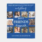 Modern | Best Friends Forever | Foto Collage Fleece Deken (Voorkant)