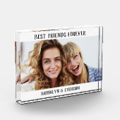 Modern Best Friends Forever Photo Block Fotoblokken (Links)