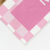 Modern BEST FRIENDS FOREVER Photo Collage Names Fleece Deken (Hoek)