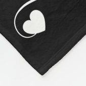 Modern BEST FRIENDS FOREVER Script 8 Foto Fleece Deken (Hoek)