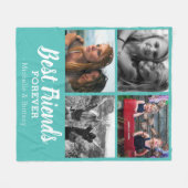 Modern Best Friends Foto | BLAUWGROEN Fleece Deken (Voorkant (Horizontaal))