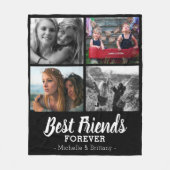 Modern Best Friends Foto Fleece Deken (Voorkant)