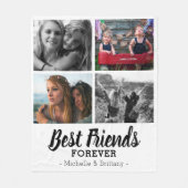 Modern Best Friends Foto Fleece Deken (Voorkant)