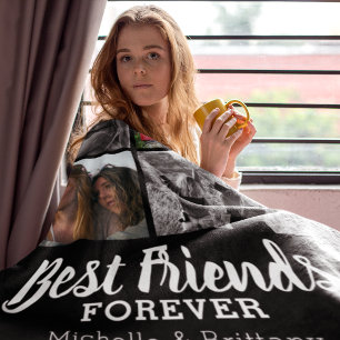 Modern Best Friends Foto Fleece Deken