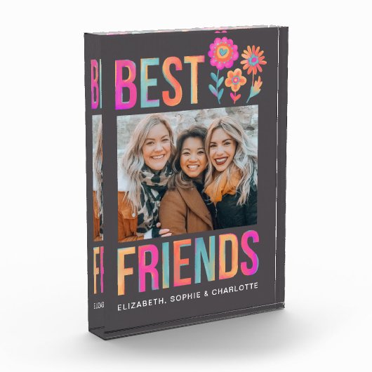 Modern Best Friends Photo Block Fotoblokken (Links)