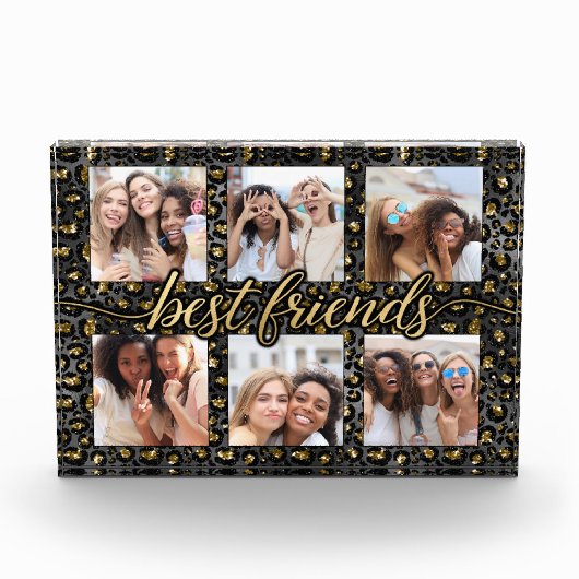 Modern Best Friends Photo Gift Fotoblokken (Voorkant)