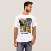 Modern Best Friendship Keepomwille Foto T-shirt (Voorkant volledig)