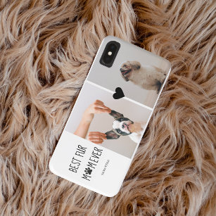 Modern Best Fur Mam Ever   Dog Photo Case-Mate iPhone Case