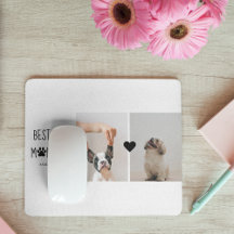 Modern Best Fur Mam Ever | Dog Photo
