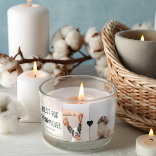 Modern Best Fur Mam Ever   Dog Photo Rechthoekige Sticker