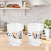 Modern Best Fur Mam Ever | Dog Photo Shot Glas