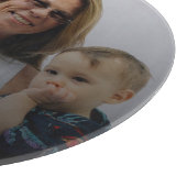 Modern Best Grandma Ever Photo Personalized Snijplank (Hoek)