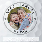 Modern BEST GRANDPA DOOR PAR Foto Golfballen