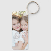 Modern Best Grandpa Ever Name Photo Sleutelhanger (Achterkant)