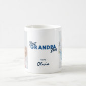 Modern Best Grandpa Ever Photo Vaderdag Koffiemok (Center)