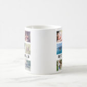 Modern Best Ma Ever Photo Collage Keepake Koffiemok (Center)