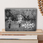 Modern Best Mam Ever Kinder Name Script Fotoblokken