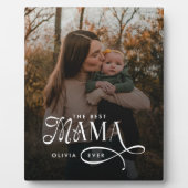 Modern Best Mama Ever Photo Mothers Day Gifts Fotoplaat (Voorkant)