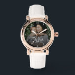 Modern Best Mama Ever Photo Mothers Day Gifts Horloge<br><div class="desc">Celebrate the incredible mama in your life with this Modern Best Mama Ever Personalized Photo Watch. Designed with clean, sophisticated typography and your uploaded photo, this stylish timepiece becomes a wearable keepsake she’ll cherish every single day. Whether she’s dressing up or keeping it casual, this watch adds a meaningful touch...</div>