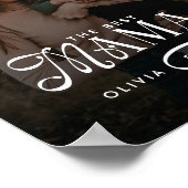 Modern Best Mama Ever Photo Mothers Day Gifts Poster (Hoek)