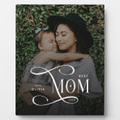 Modern Best Mom Ever Photo Mothers Day Gifts Fotoplaat (Voorkant)