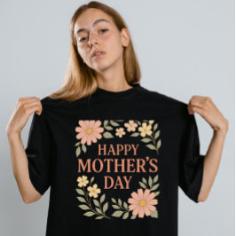 Modern Best Mom Script Moederdag T-shirt