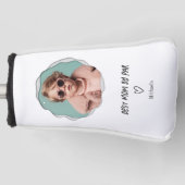 Modern Best Mom van Par Photo Mother Golfheadcover (Voorkant)