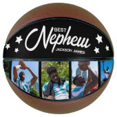 Modern Best Nephew 5 Photo Basketbal (Voorkant)