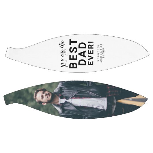 Modern Best Pap Ever Vader Day Foto Basketbal (Panelen)