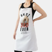 Modern Best Pap Ever Vader Day Round Photo Schort (Insitu)