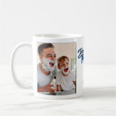 Modern Best Papa Ever Photo Vaderdag Koffiemok (Links)