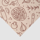 Modern Best Pizza In Town Professional  Tissuepapier (Detail)