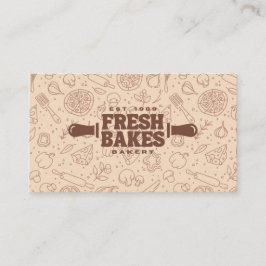 Modern Best Pizza In Town Professional Visitekaartje