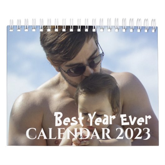 Modern Best Year Ever Photos 2023 Calendar Kalender (Hoes)