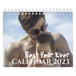 Modern Best Year Ever Photos 2023 Calendar Kalender