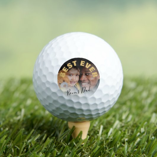Modern Beste Bonus Vader Ooit | Foto Golfballen (Insitu Shirt)