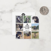 Modern Beste Hondenmoeder Ooit Wit 8 Foto's Notitiekaartje (Voorkant / Achterkant in situ)